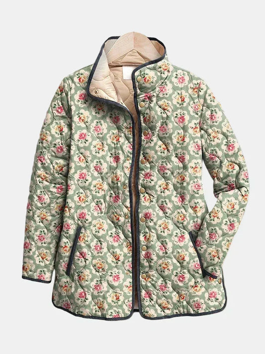 DELACROIX | Veste Matelassée Tapisserie Fleurie Amélie