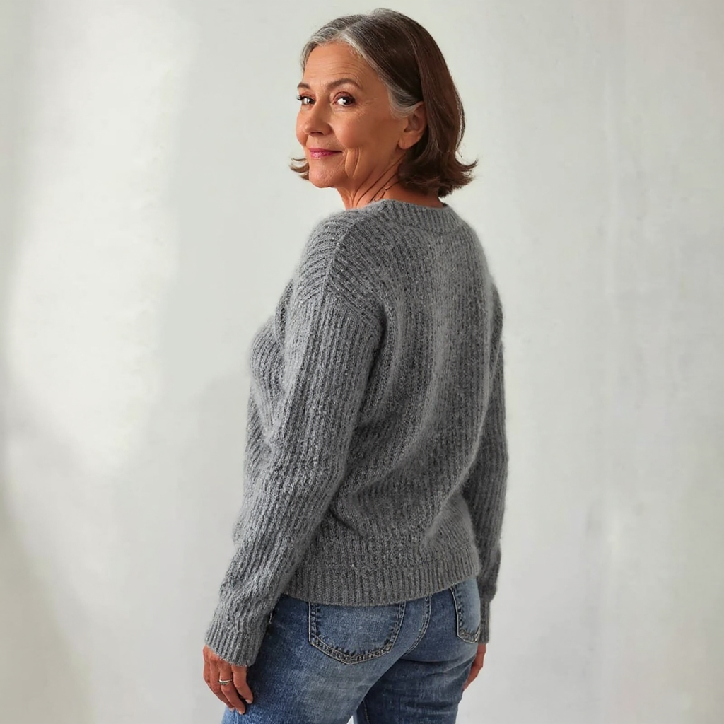 SYLVIE | Pull Maille Petits Moutons Lucie