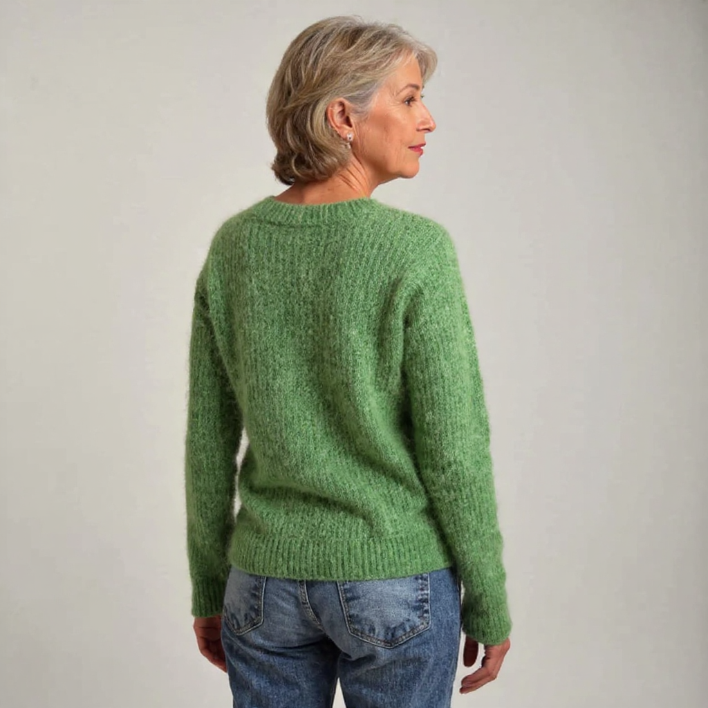 SYLVIE | Pull Maille Motif Moutons Mathilde