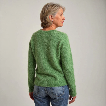 SYLVIE | Pull Maille Motif Moutons Mathilde